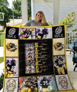 Buy Steelers Quilt Blanket & Quilt Bedding Set 02