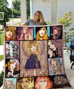 Buy Stevie Nicks Quilt Blanket & Quilt Bedding Set 01