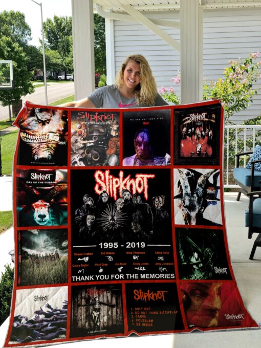 Buy Slipknot Quilt Blanket & Quilt Bedding Set - Meteew