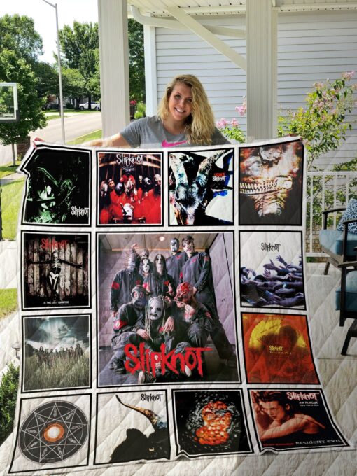 Buy Slipknot Style 2 Quilt Blanket & Quilt Bedding Set