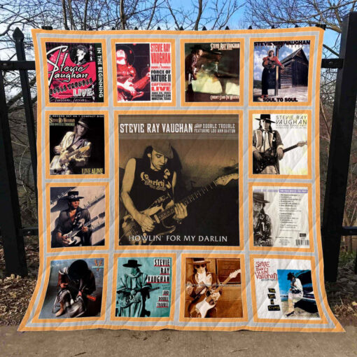 Buy Stevie Ray Vaughan  Quilt Blanket & Quilt Bedding Set