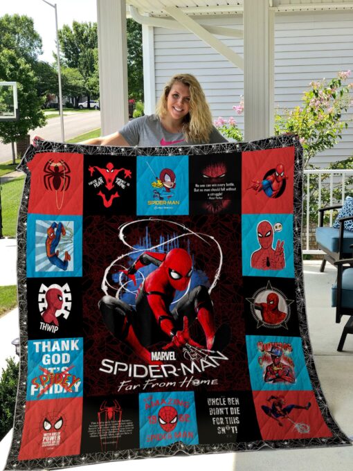 Buy Spider-Man Style 2 Quilt Blanket & Quilt Bedding Set