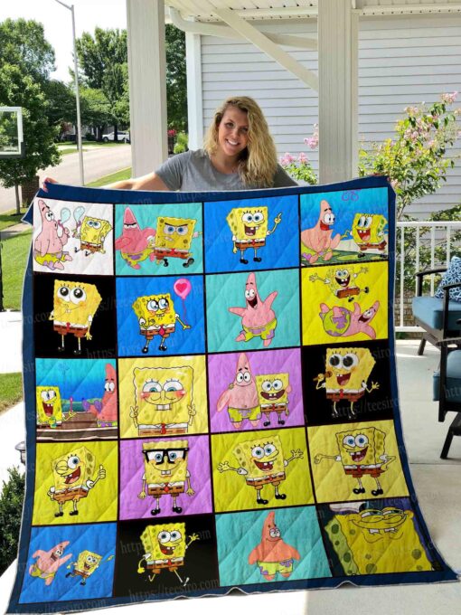 Buy Spongebob Quilt Blanket & Quilt Bedding Set 01