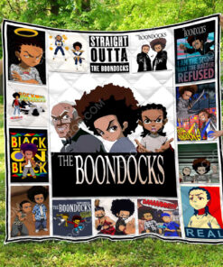 Buy The Boondocks Quilt Blanket & Quilt Bedding Set