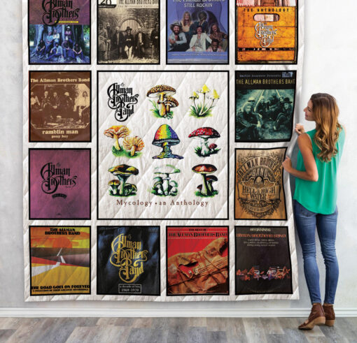 Buy The Allman Brothers Compilation Albums Quilt Blanket & Quilt Bedding Set 01