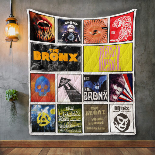 Buy The Bronx Album Covers Quilt Blanket & Quilt Bedding Set