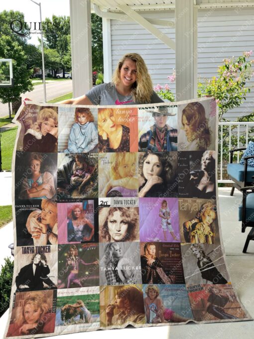 Buy Tanya Tucker Quilt Blanket & Quilt Bedding Set For Fans Ver 25