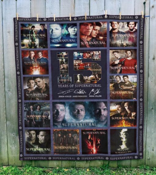 Buy Supernatural Quilt Blanket & Quilt Bedding Set M08