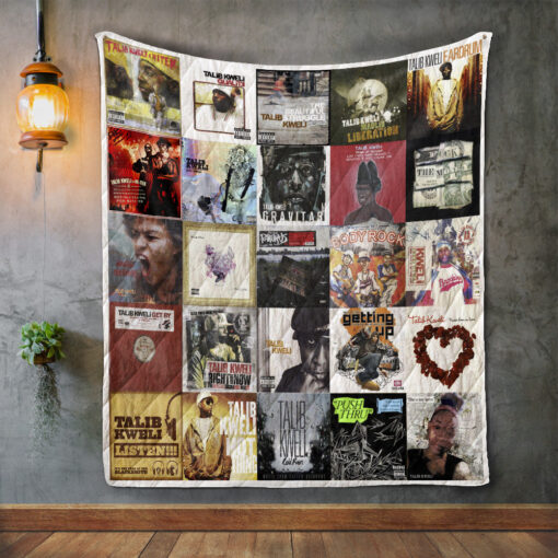 Buy Talib Kweli Album Covers Quilt Blanket & Quilt Bedding Set