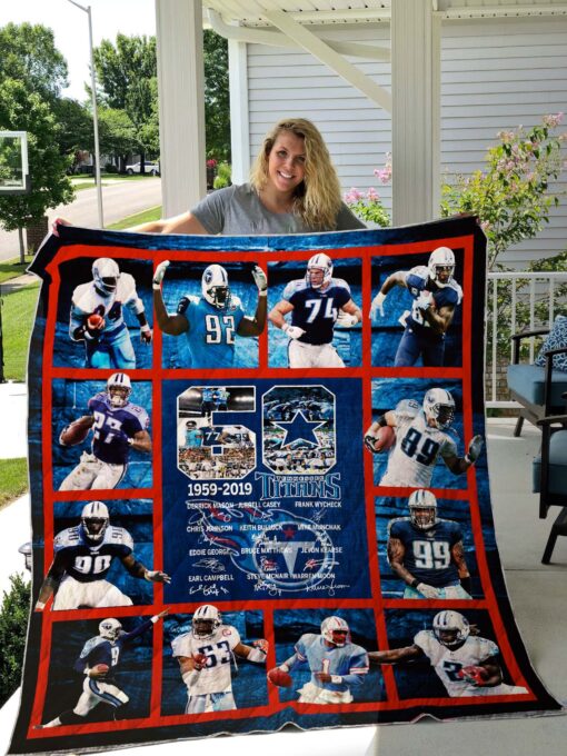 Buy Tennessee Titans Quilt Blanket & Quilt Bedding Set