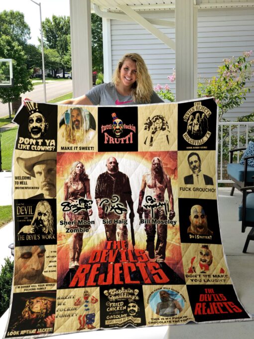 Buy The DevilS Rejects Quilt Blanket & Quilt Bedding Set For Fans Ver 17-3