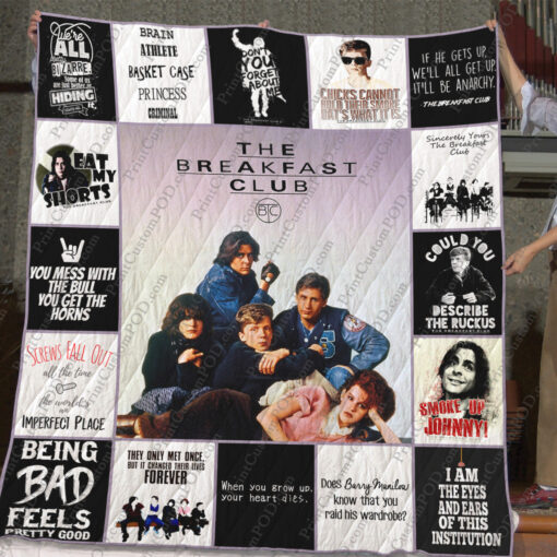 Buy The Breakfast Club Quilt Blanket & Quilt Bedding Set