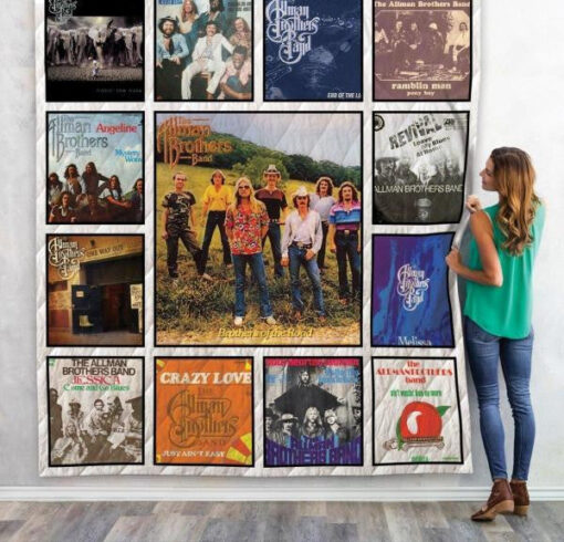 Buy The Allman Brothers Quilt Blanket & Quilt Bedding Set 01