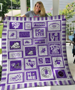 Buy Tcu Horned Frogs Ver4 Quilt Blanket & Quilt Bedding Set