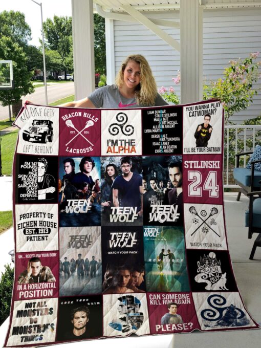 Buy Teen Wolf (2011) Quilt Blanket & Quilt Bedding Set  Ver.0117