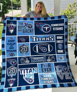 Buy Tennessee Titans Quilt Blanket & Quilt Bedding Set 01 - Meteew