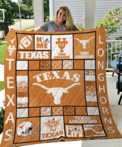 Buy Texas Longhorns Quilt Blanket & Quilt Bedding Set - Meteew