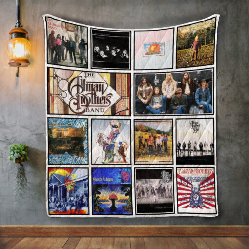 Buy The Allman Brothers Band Style 2 Quilt Blanket & Quilt Bedding Set