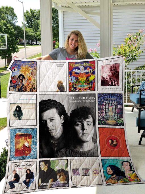 Buy Tears For Fears Albums Quilt Blanket & Quilt Bedding Set