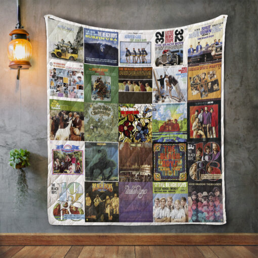 Buy The Beach Boys 2 Album Covers Quilt Blanket & Quilt Bedding Set