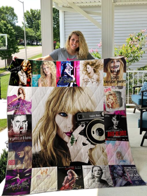 Buy Taylor Swift Style 2 Quilt Blanket & Quilt Bedding Set