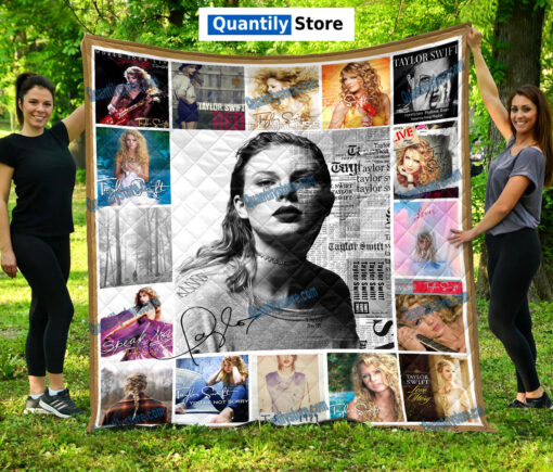 Buy Taylor Swift Quilt Blanket & Quilt Bedding Set V6