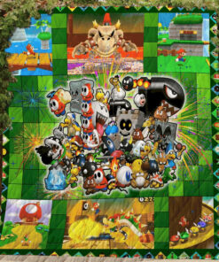 Buy Super Mario 3D Land  Quilt Blanket & Quilt Bedding Set