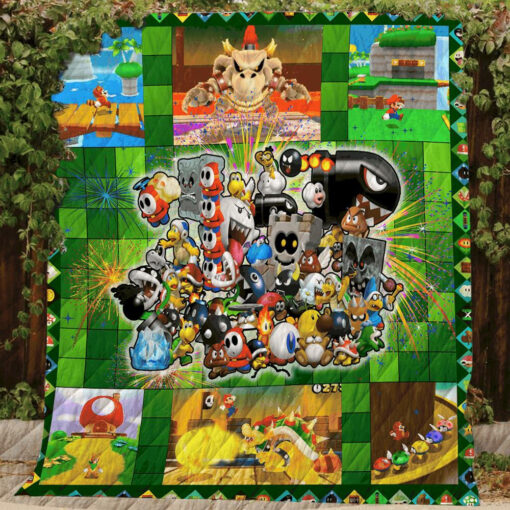 Buy Super Mario 3D Land  Quilt Blanket & Quilt Bedding Set