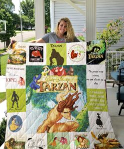 Buy Tarzan Quilt Blanket & Quilt Bedding Set For Fans Ver 17