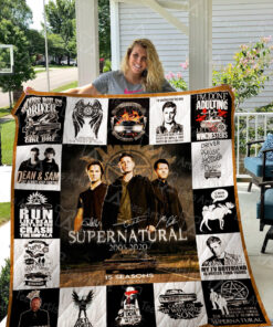 Buy Supernatural Quilt Blanket & Quilt Bedding Set M04