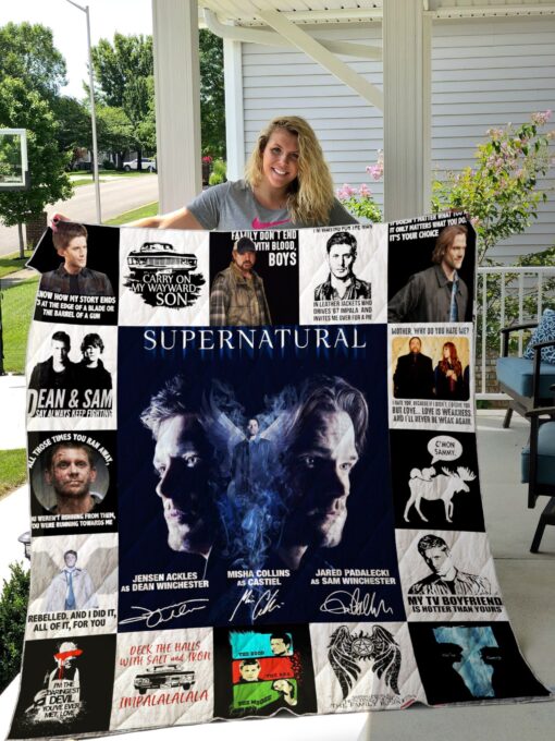 Buy Supernatural Quilt Blanket & Quilt Bedding Set For Fans Ver 17-3