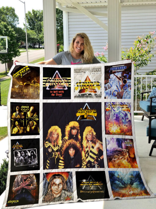 Buy Stryper Quilt Blanket & Quilt Bedding Set