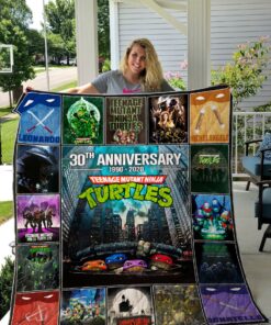 Buy Teenage Mutant Ninja Turtles 30Th Anniversary Quilt Blanket & Quilt Bedding Set Great Customized Blanket Gifts For Birthday Christmas Thanksgiving