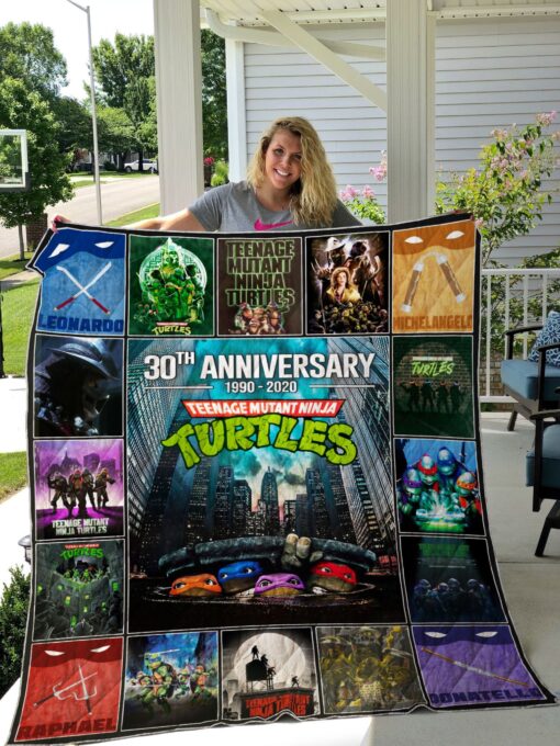 Buy Teenage Mutant Ninja Turtles 30Th Anniversary Quilt Blanket & Quilt Bedding Set Great Customized Blanket Gifts For Birthday Christmas Thanksgiving