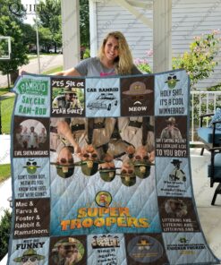 Buy Super Troopers Quilt Blanket & Quilt Bedding Set  Ver.0117