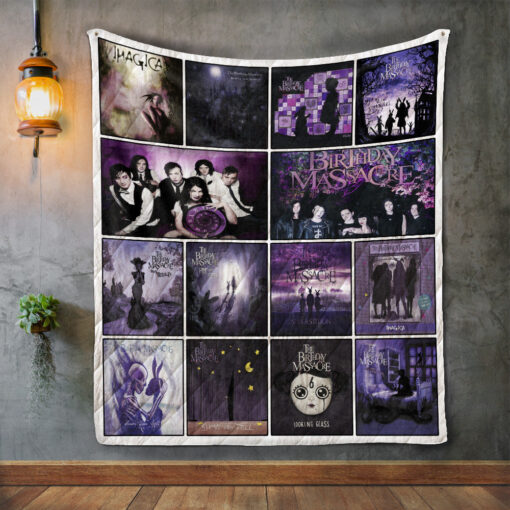 Buy The Birthday Massacre Album Covers Quilt Blanket & Quilt Bedding Set