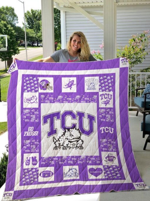 Buy Tcu Horned Frogs Ver2 Quilt Blanket & Quilt Bedding Set