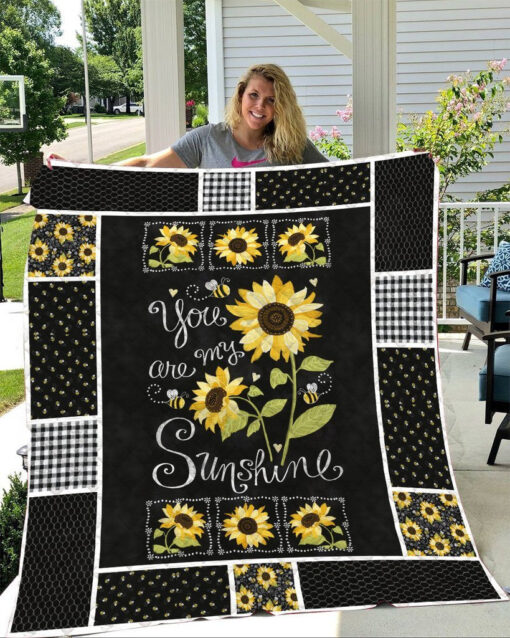 Buy Sunflower You Are My Sunshine Sunflower Pattern Quilt Blanket & Quilt Bedding Set Great Customized Gifts For Birthday Christmas Thanksgiving Perfect Gifts For Sunflower Lover