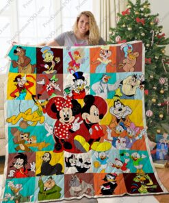 Buy Ta- Disney All Characters Quilt Blanket & Quilt Bedding Set