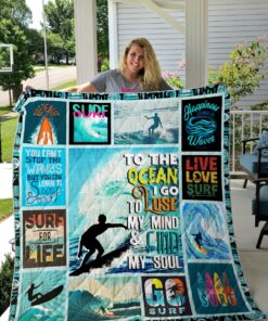 Buy Surfing Quilt Blanket & Quilt Bedding Set