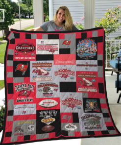 Buy Tampa Bay Buccaneers Quilt Blanket & Quilt Bedding Set 05