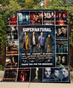 Buy Supernatural Quilt Blanket & Quilt Bedding Set M07