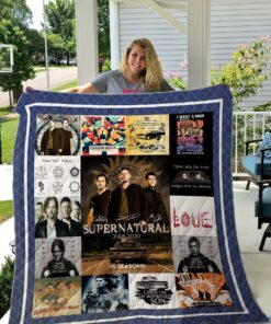 Buy Supernatural Quilt Blanket & Quilt Bedding Set 01