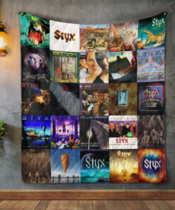 Buy Styx Album Covers Quilt Blanket & Quilt Bedding Set