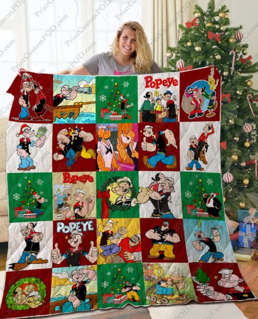 Buy Ta Popeye Quilt Blanket & Quilt Bedding Set