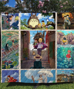 Buy Studio Ghibli Movies Favorite Quilt Blanket & Quilt Bedding Set