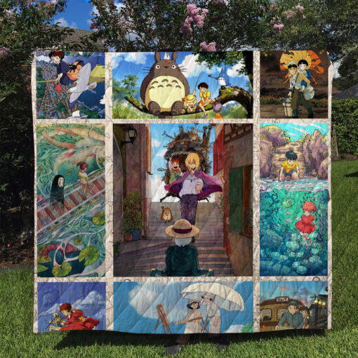 Buy Studio Ghibli Movies Favorite Quilt Blanket & Quilt Bedding Set