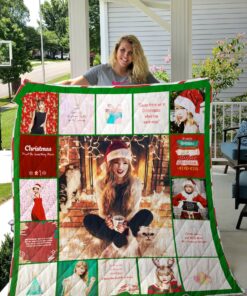 Buy Taylor Swift Christmas Plus Size Quilt Blanket & Quilt Bedding Set