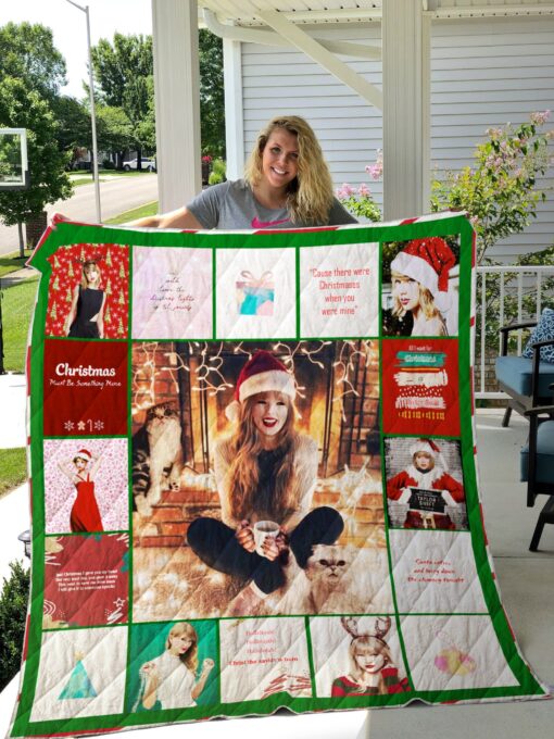 Buy Taylor Swift Christmas Plus Size Quilt Blanket & Quilt Bedding Set