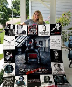 Buy Sweeney Todd The Demon Barber Of Fleet Street Quilt Blanket & Quilt Bedding Set Great Customized Blanket Gifts For Birthday Christmas Thanksgiving